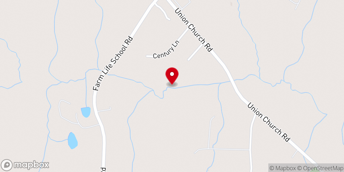 Map showing location of Western Freewill Holiness Outreach Ministry