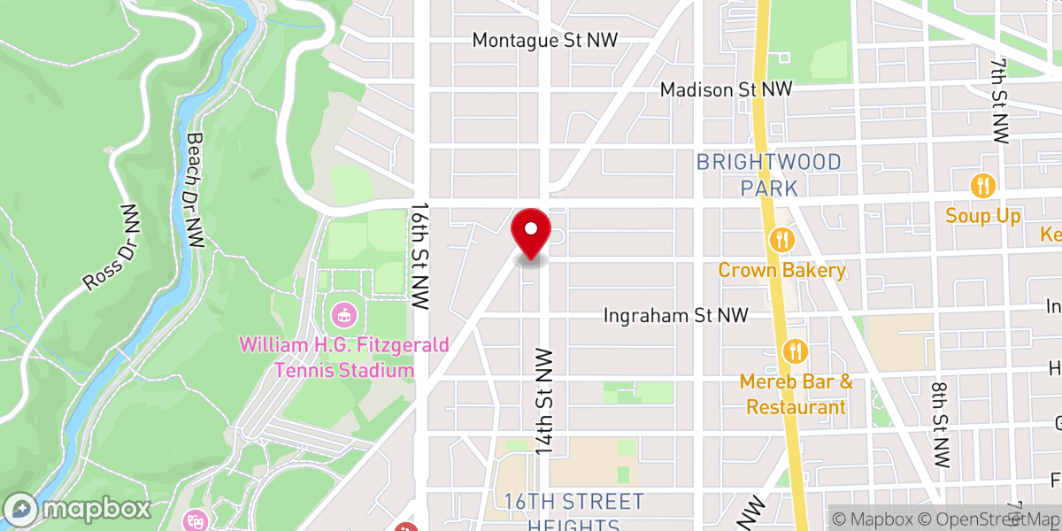 Map showing location of Star of Bethlehem Church of God in Christ