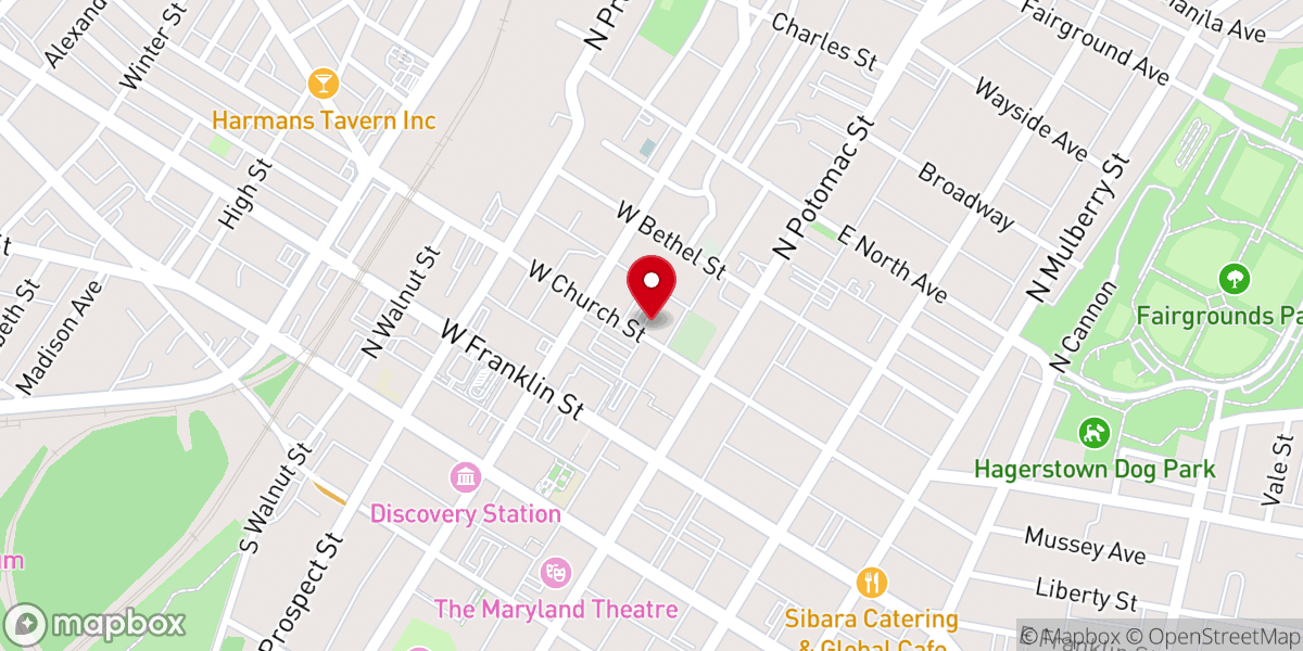 Map showing location of IGLESIA MARANATHA