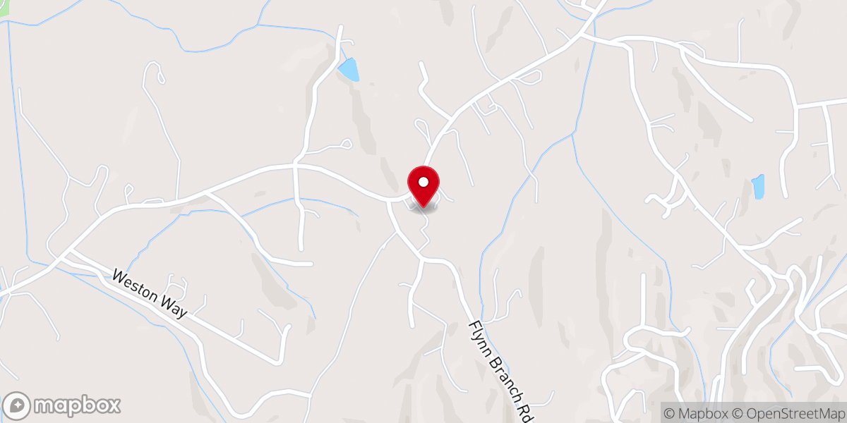 Map showing location of Oak Forest Church