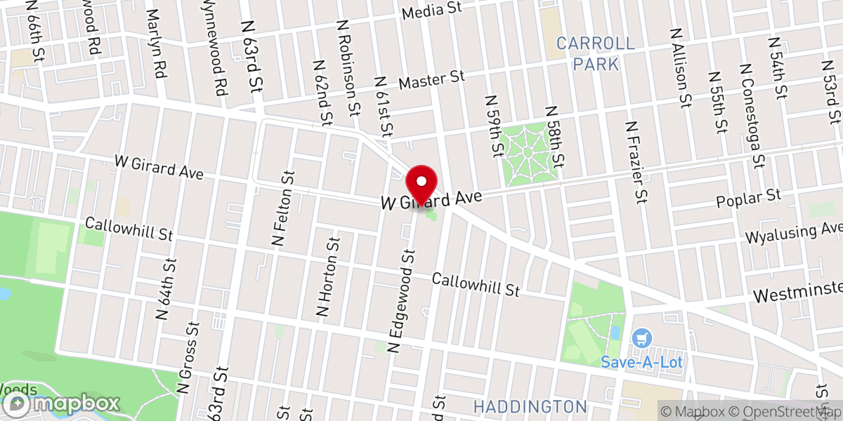 Map showing location of ECS Saint Barnabas Mission