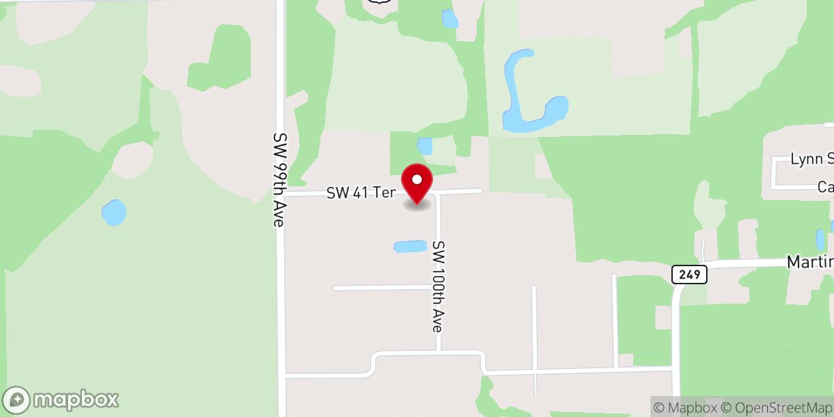 Map showing location of Greater Poplar Springs Baptist Church - Food Distribution Center