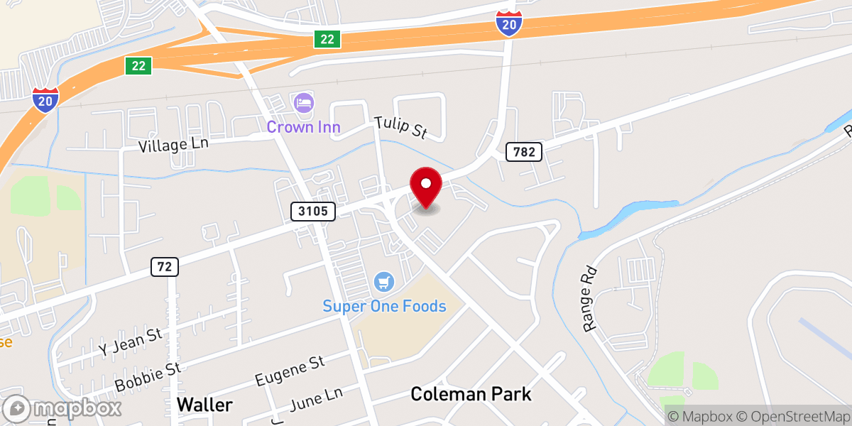 Map showing location of Life Journey Church