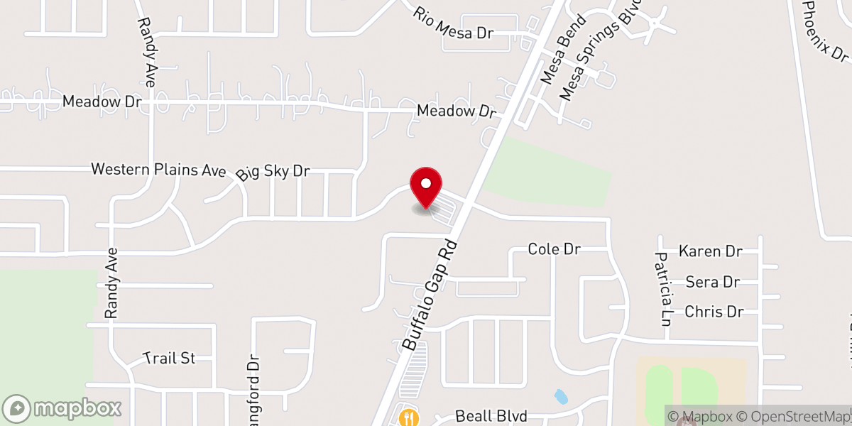 Map showing location of Champions Church