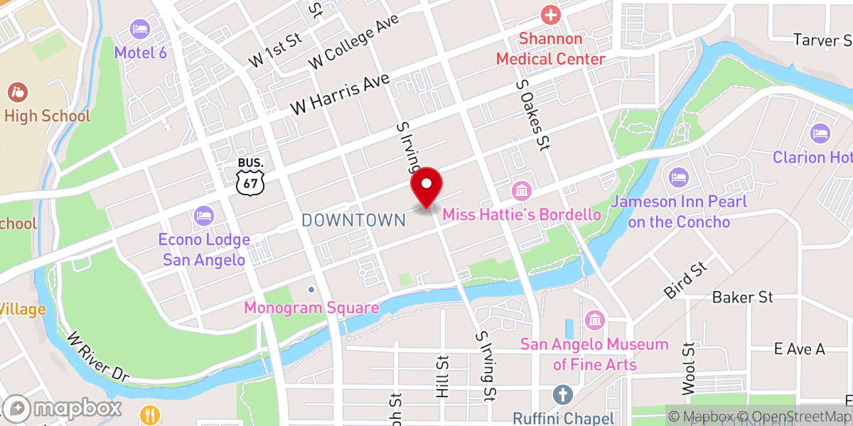 Map showing location of Foundation for Awakening