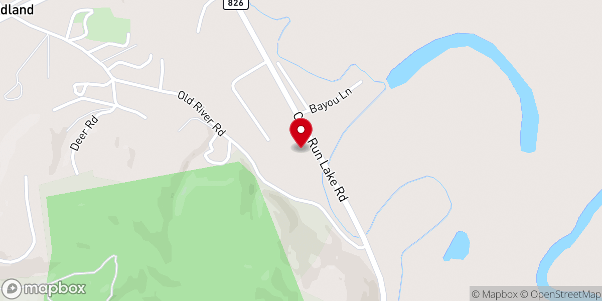 Map showing location of Lakeview Community Church