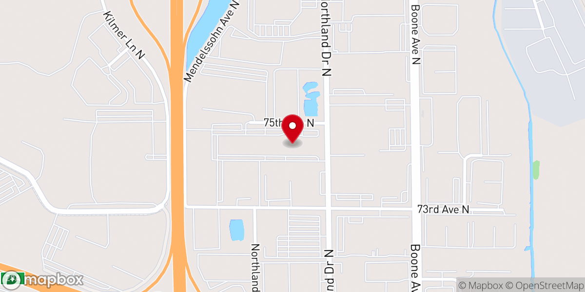 Map showing location of Mac Hammond Ministries