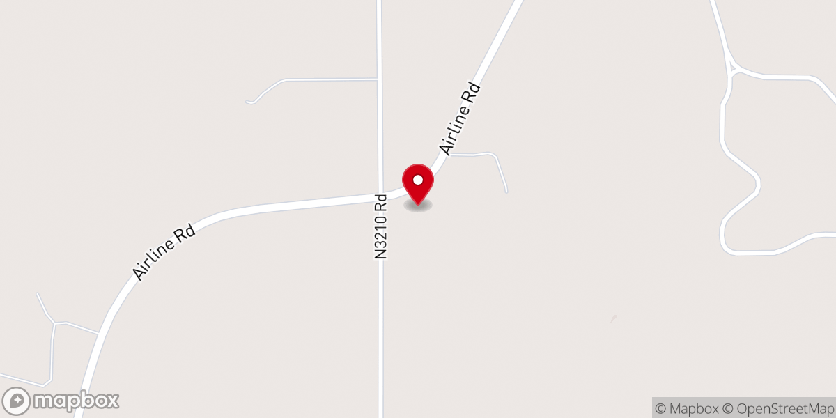 Map showing location of Beaty Baptist Church