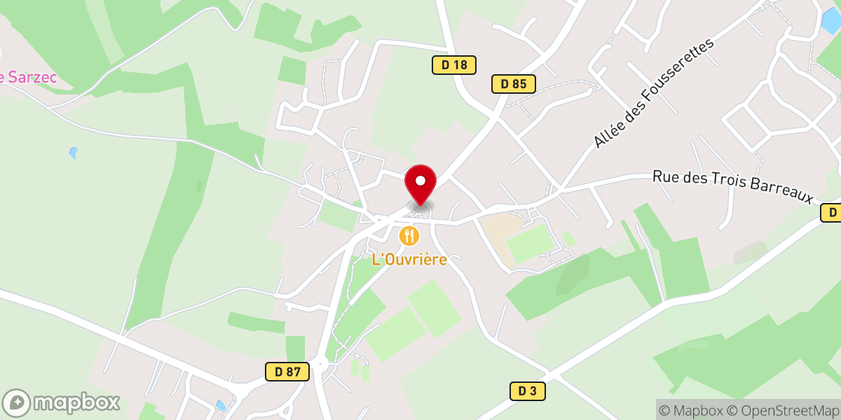 Map showing location of Église Notre-Dame de Montamisé - Paroisse Saint-Jean-XXIII