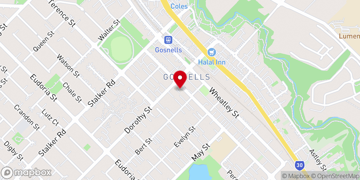 Map showing location of TAMIL CHURCH PERTH
