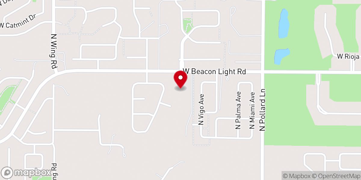 Map showing location of Dayspring Ranch