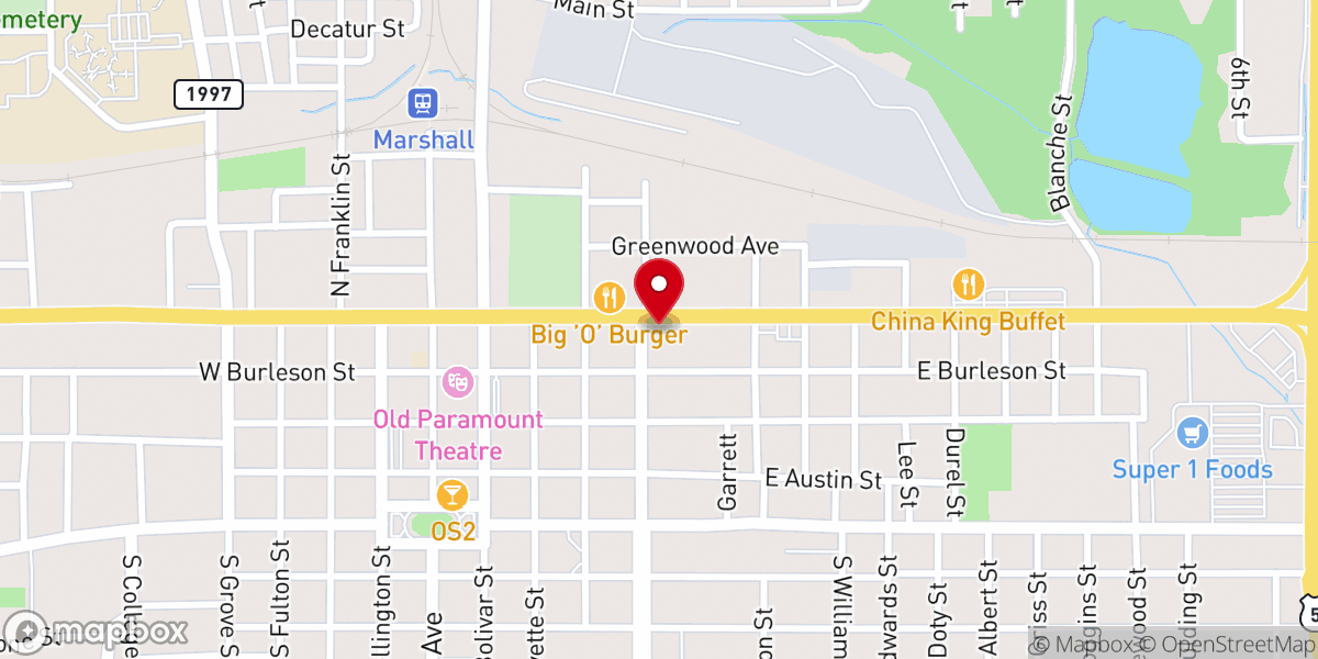 Map showing location of St Joseph Catholic Church