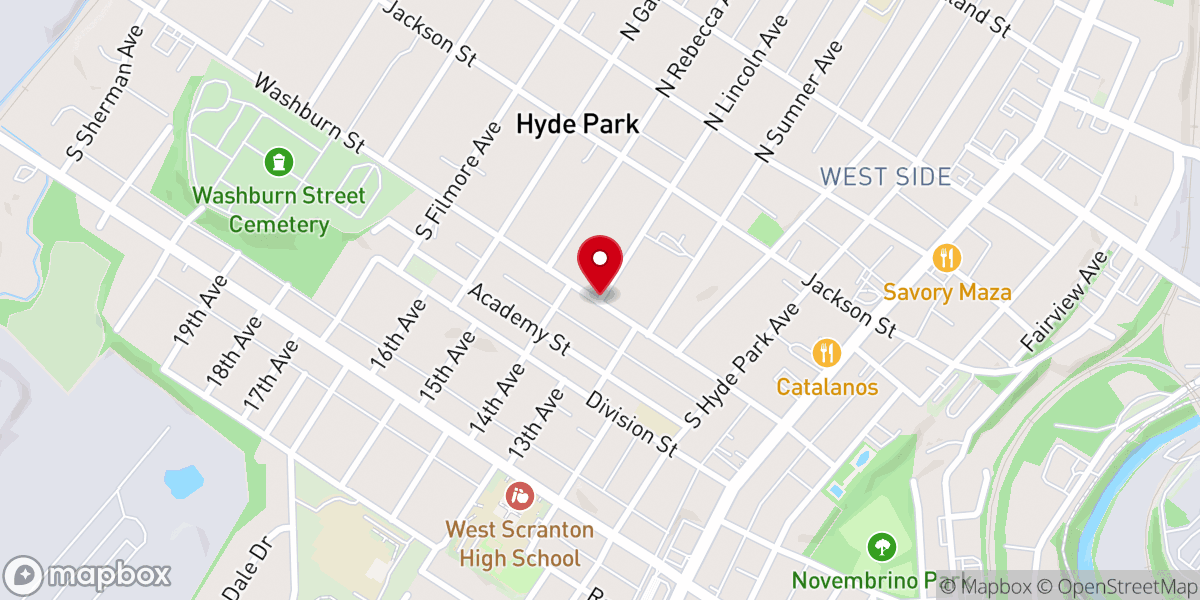 Map showing location of Salvation Apostolic Temple