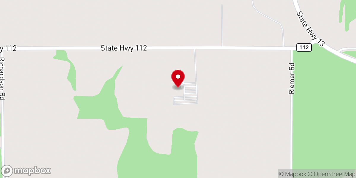 Map showing location of Old Apostolic Lutheran Church of Marengo