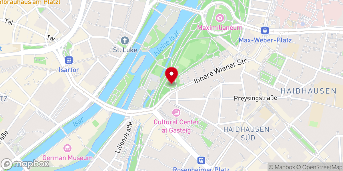 Map showing location of St. Nikolai am Gasteig