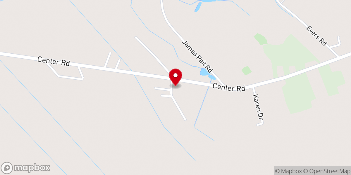 Map showing location of Saved by Grace Holiness Church