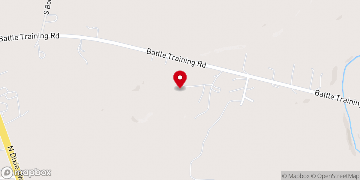 Map showing location of New River Worship Center