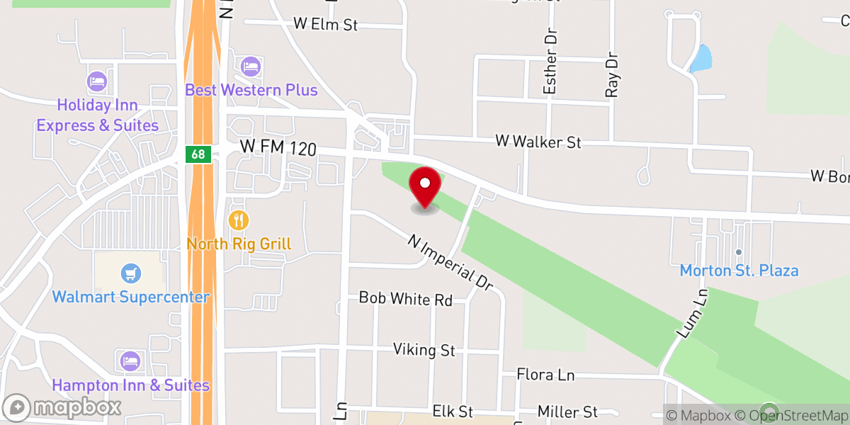 Map showing location of St. Emmanuel Church of God in Christ