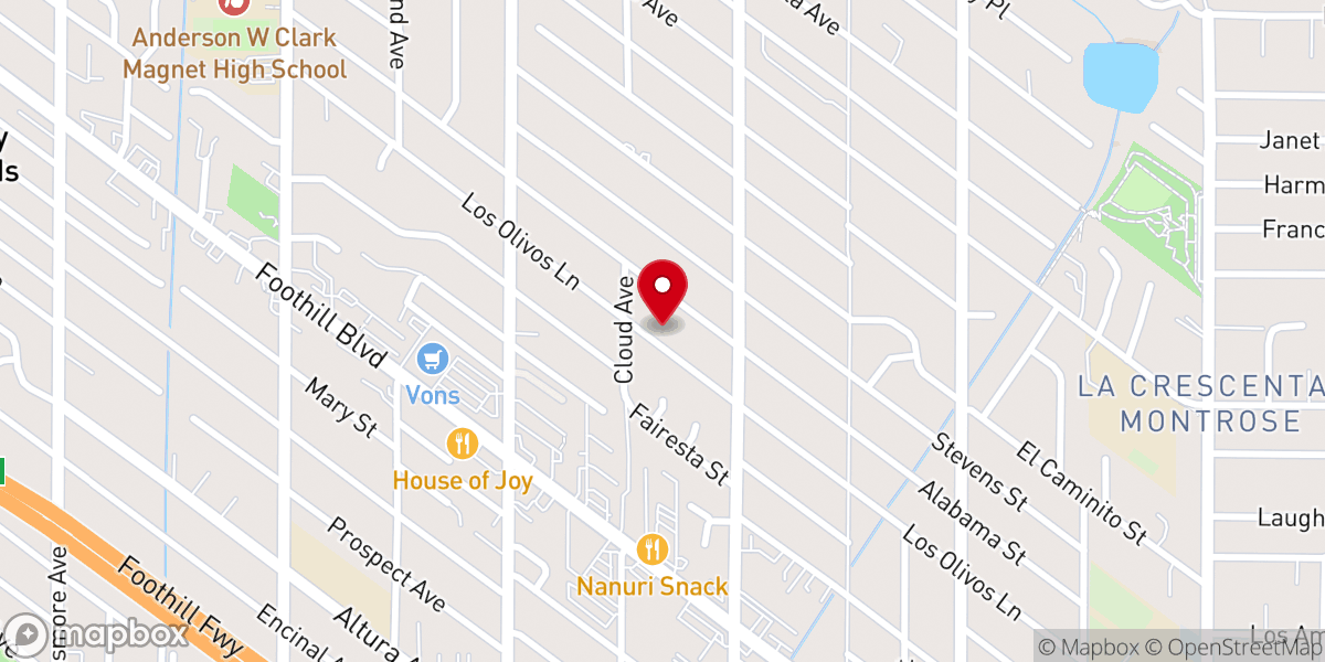 Map showing location of Ephphatha House of Prayer Inc