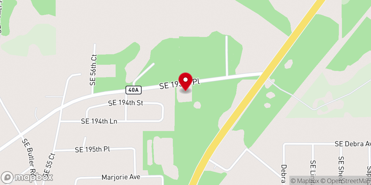 Map showing location of Saint Anthony Catholic Church