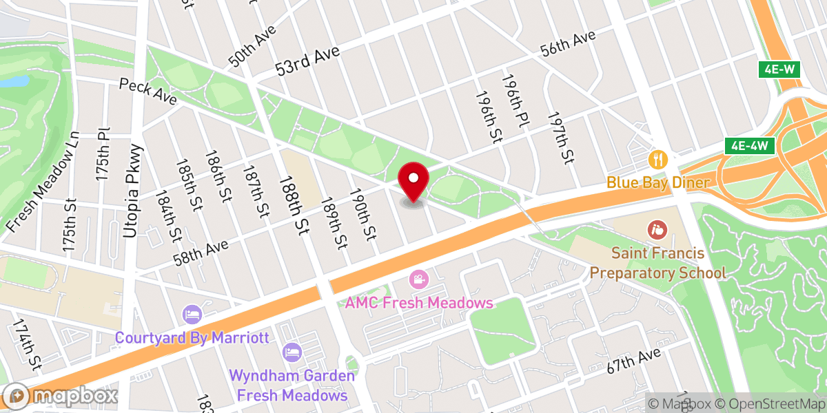 Map showing location of Heavenly Voice Presbyterian