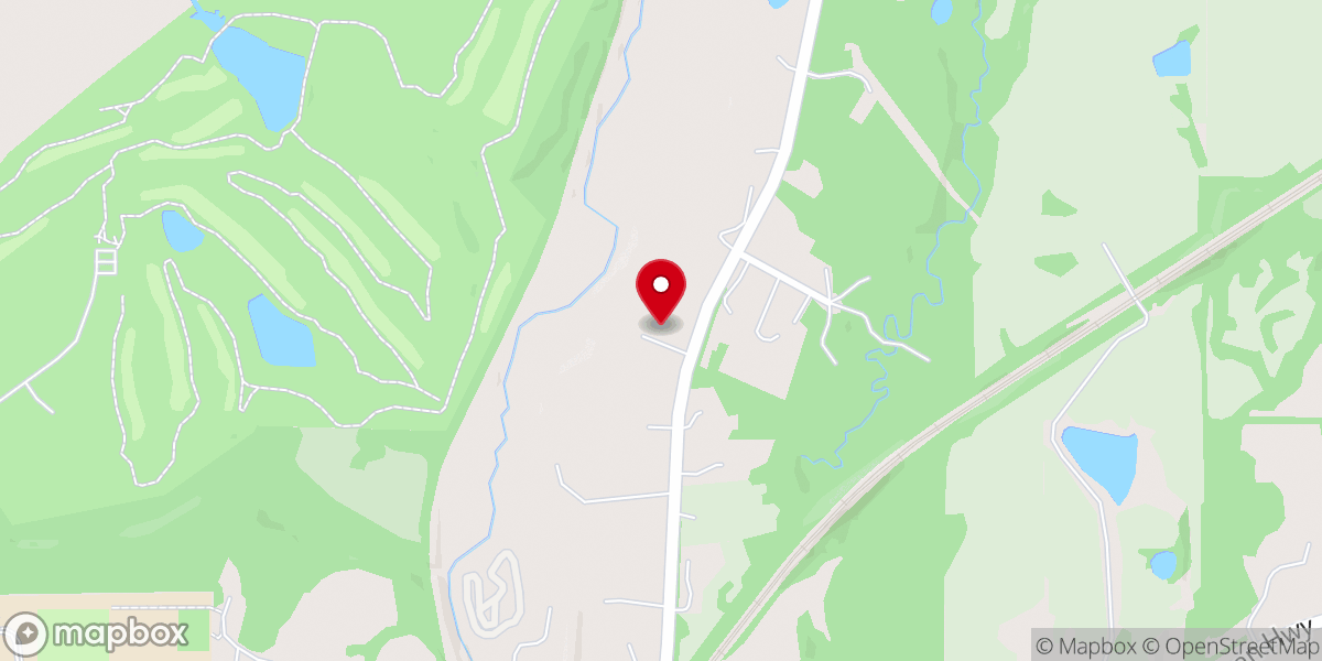 Map showing location of Clay County Christian Church