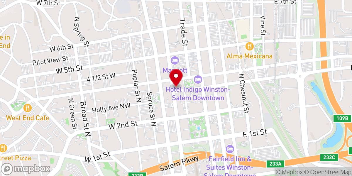 Map showing location of Our Lady of Fatima Chapel