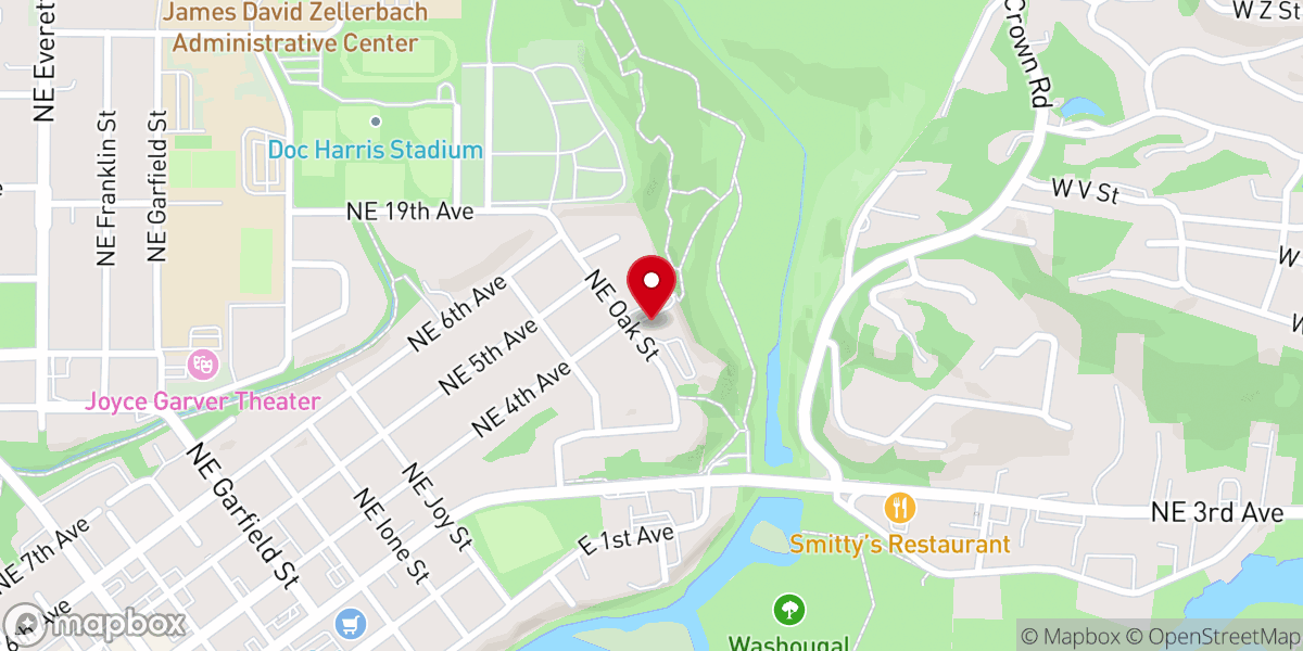 Map showing location of St. Vincent de Paul Society
