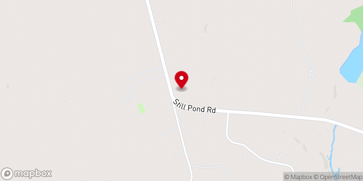 Map showing location of Church Hill