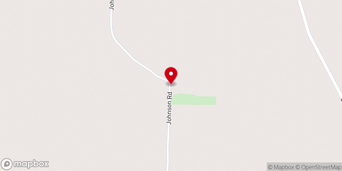 Map showing location of Pleasant Grove Number 3 Baptist Church