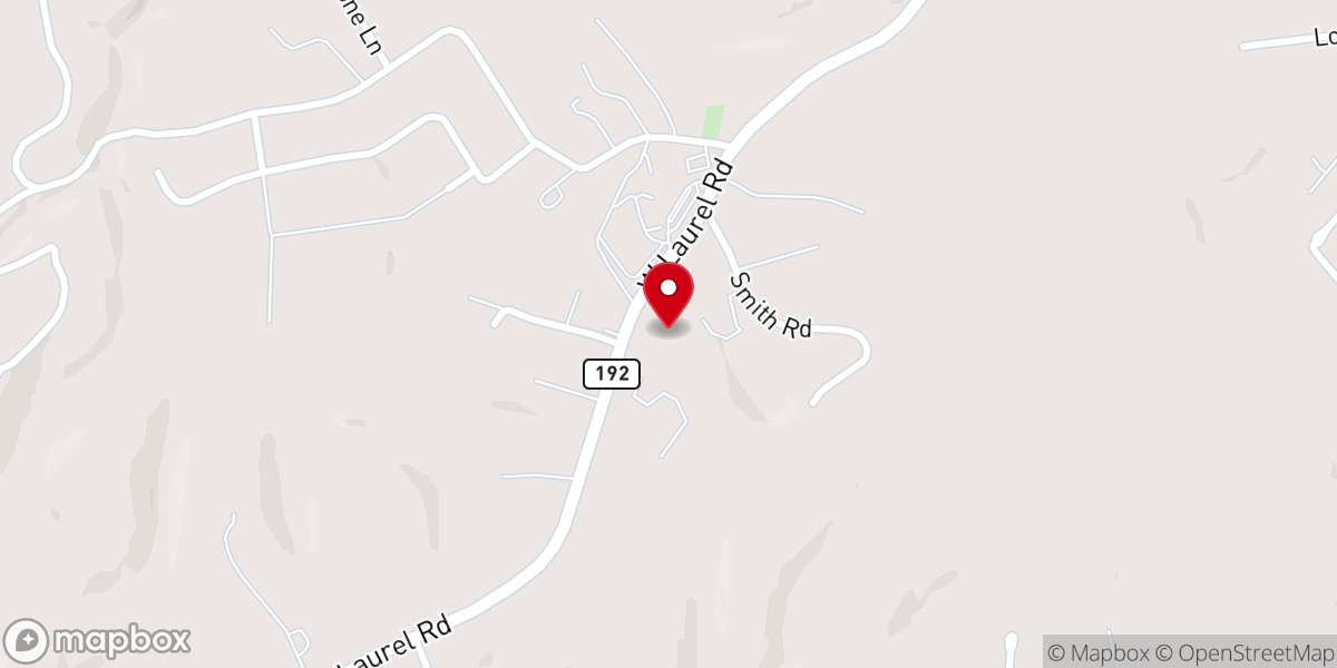 Map showing location of New Harvest Church