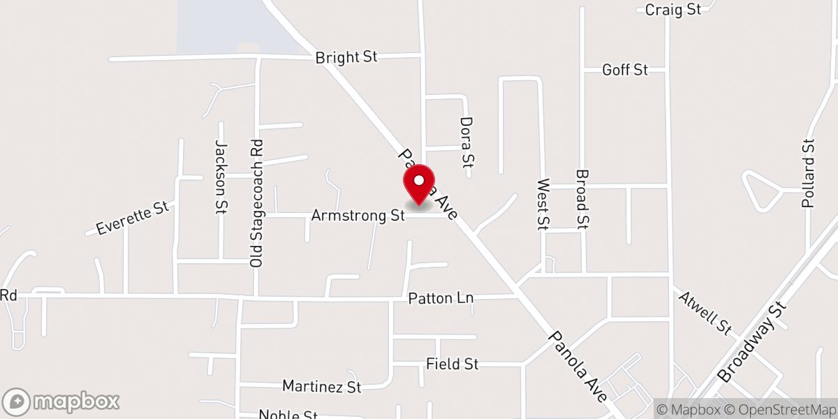 Map showing location of City Of Refuge Church