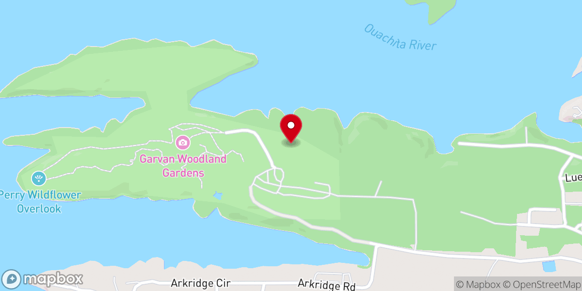 Map showing location of Anthony Chapel