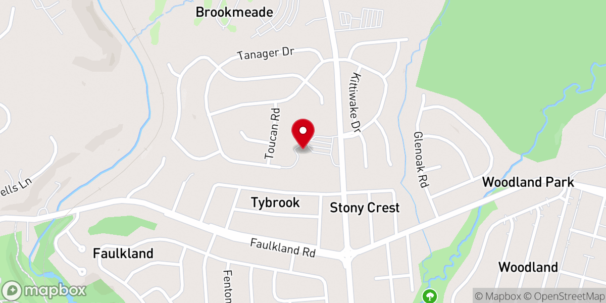 Map showing location of St. Catherine of Siena Roman Catholic Church