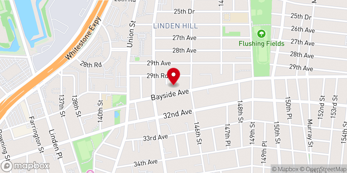 Map showing location of The Giving Church of New York