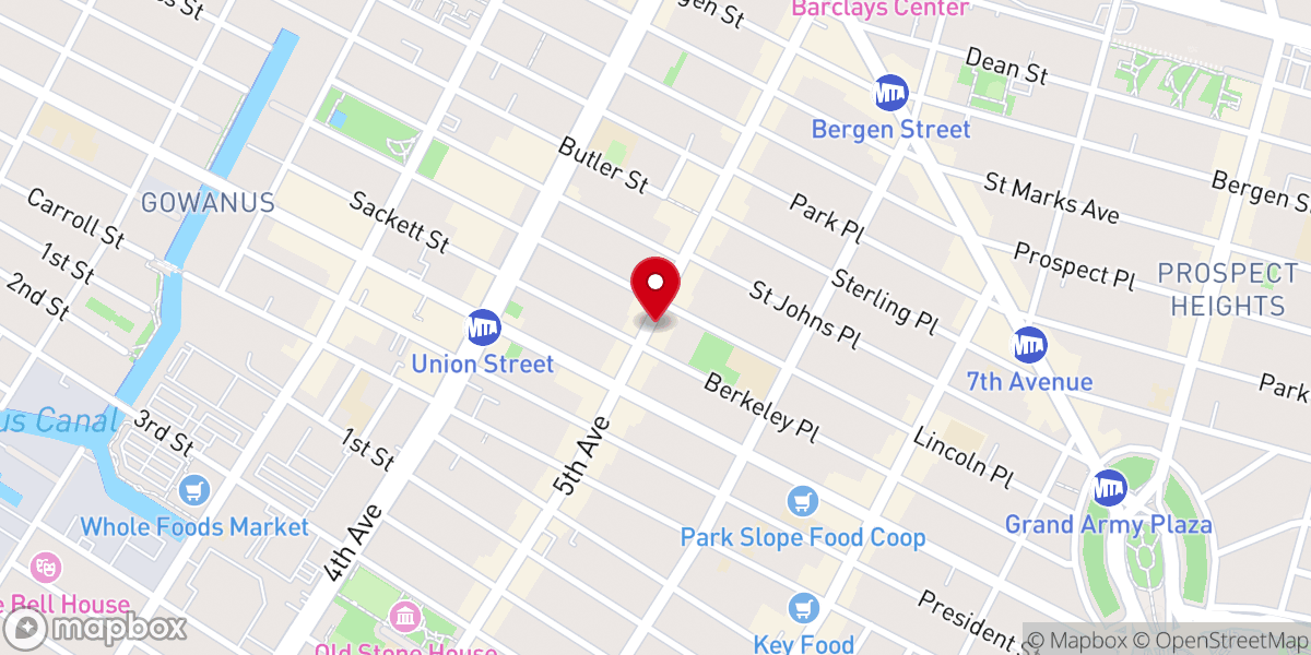 Map showing location of Iglesia Pentecostal De Jesus