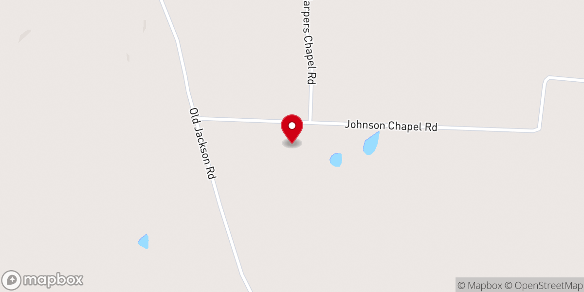 Map showing location of Team Johnson Farms