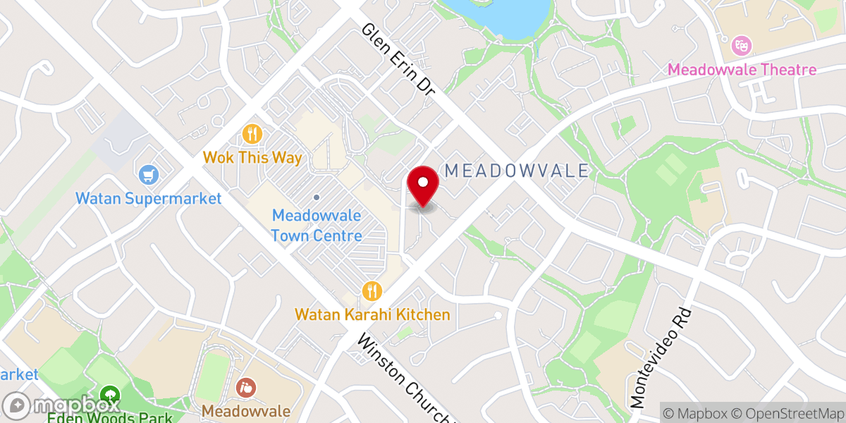 Map showing location of White Oaks