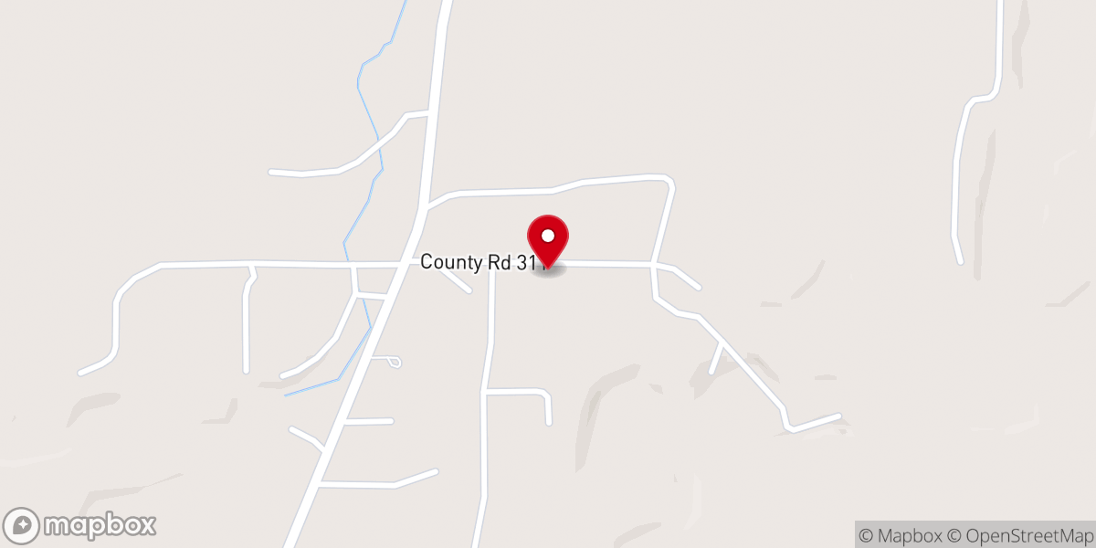Map showing location of Pilgrim Missionary Baptist church