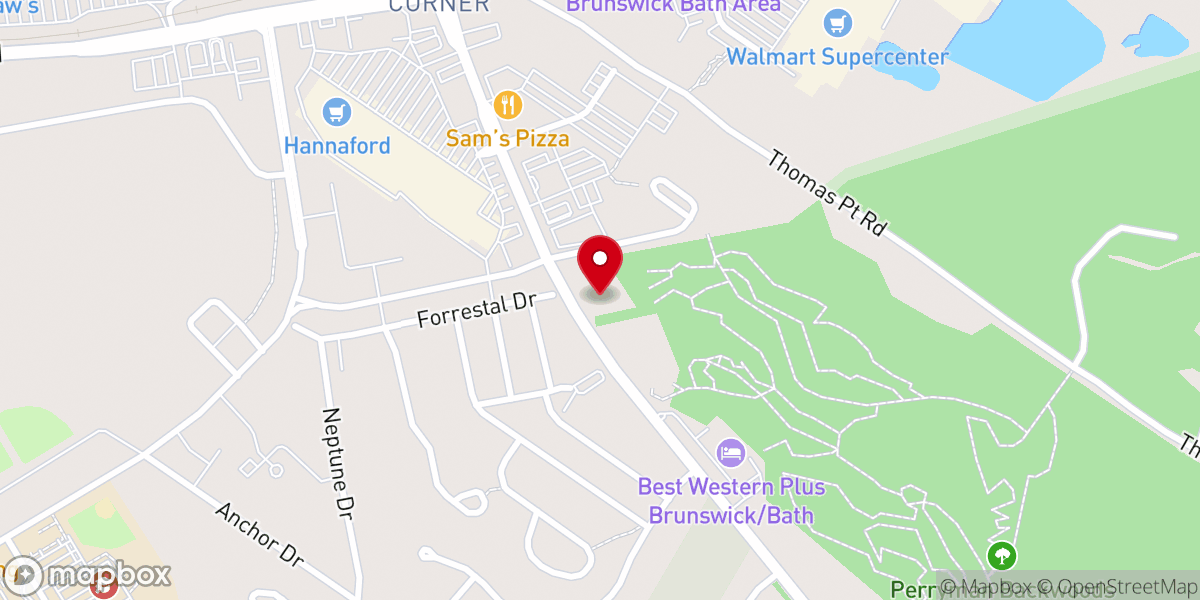 Map showing location of Compass Point Christian Daycare