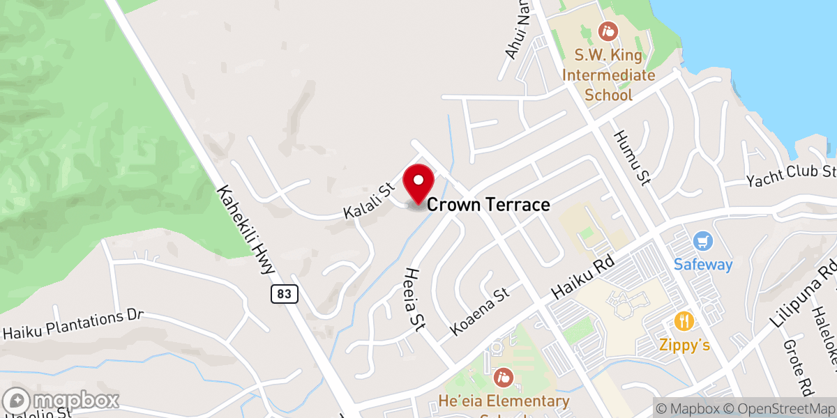 Map showing location of Gathering Place of God Ministries