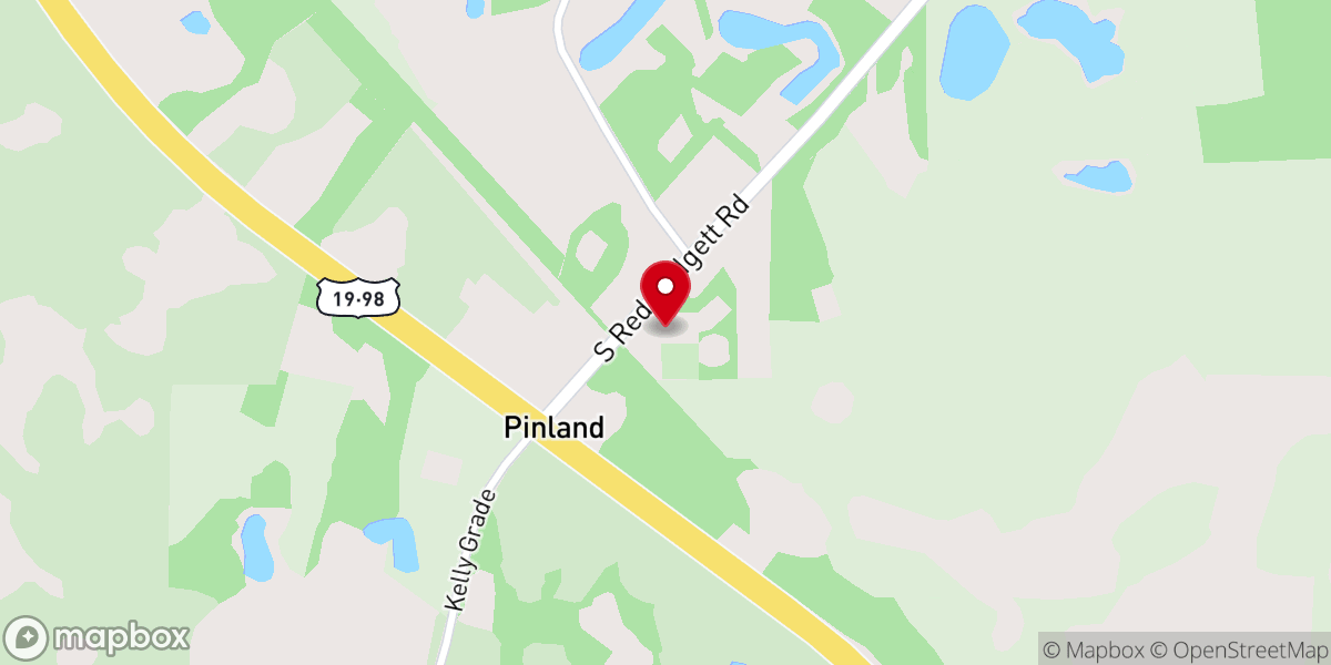 Map showing location of Spring Warrior Church