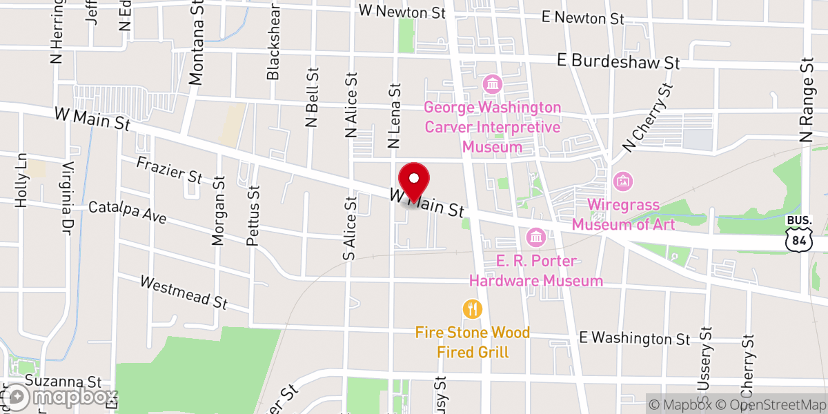 Map showing location of Love In Action International Ministries