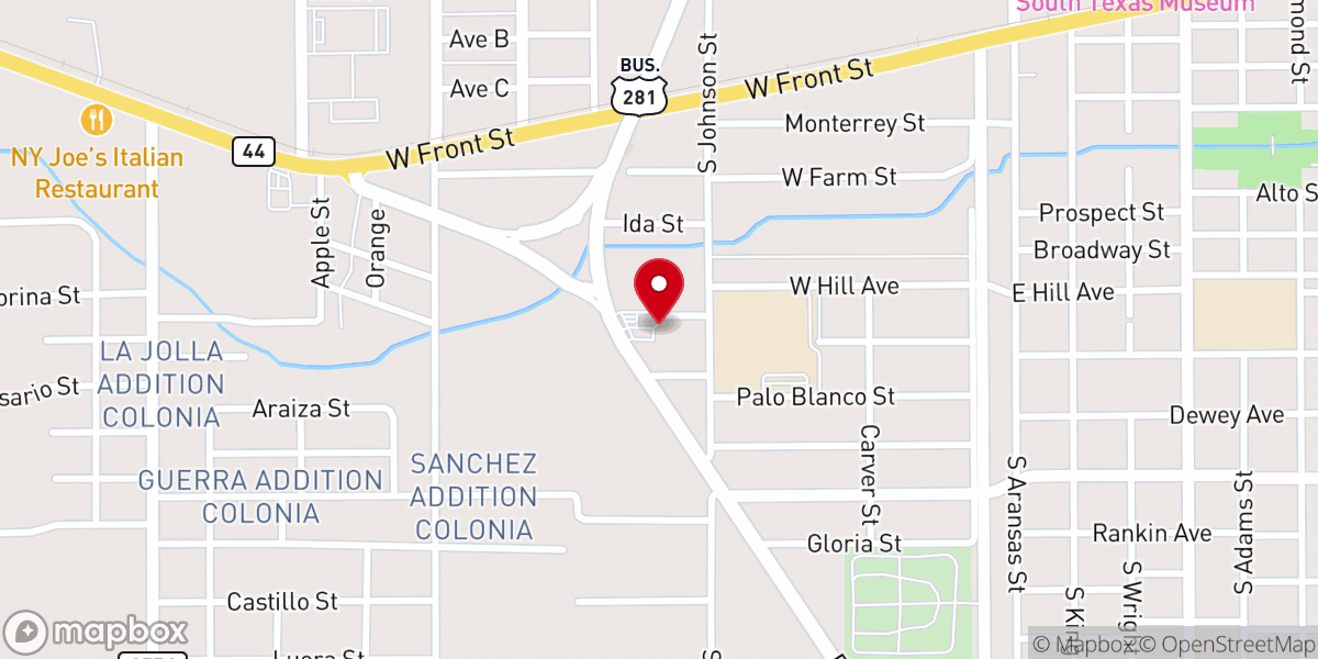 Map showing location of Voice of Vion