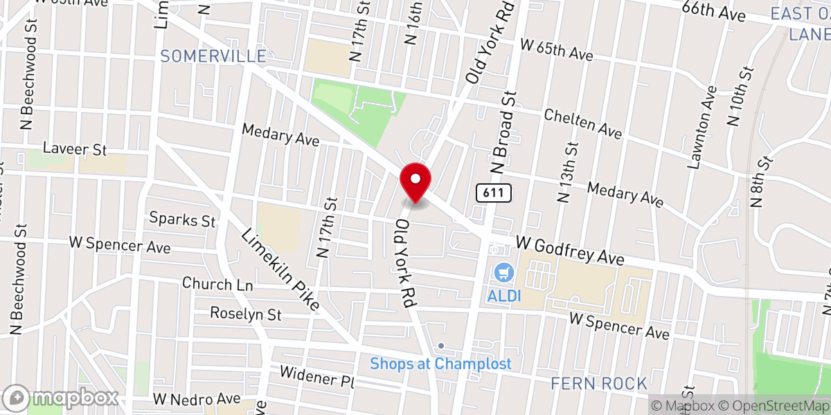 Map showing location of True United Church