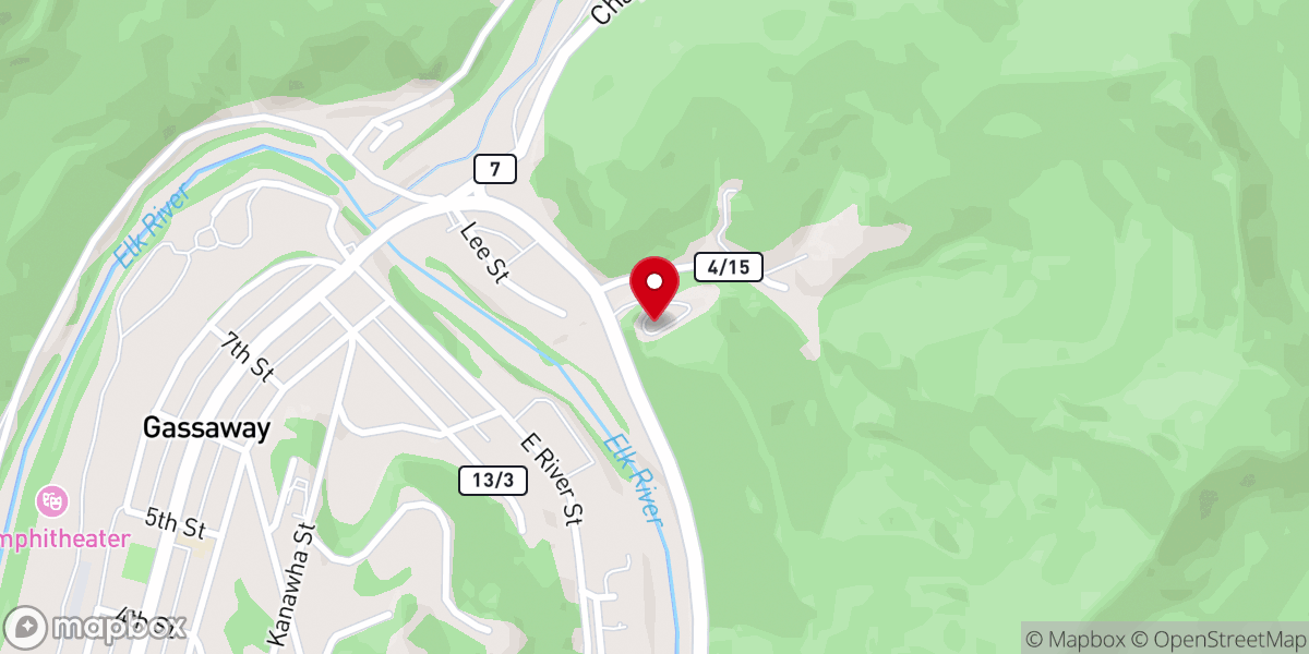 Map showing location of Seventh Day Adventist Church