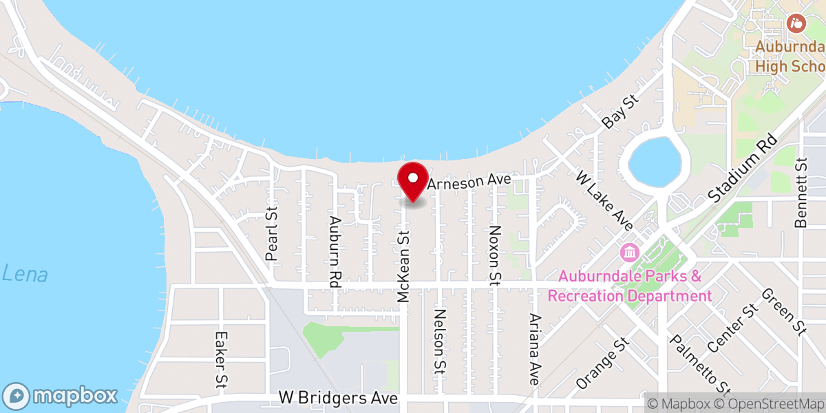 Map showing location of Schell B F