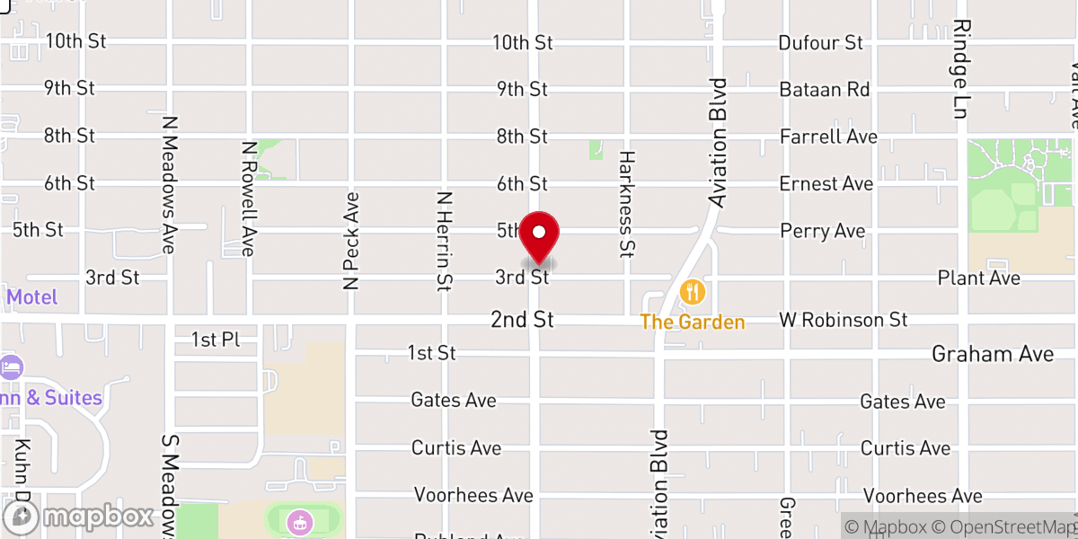 Map showing location of Cornerstone Christian Fellowship