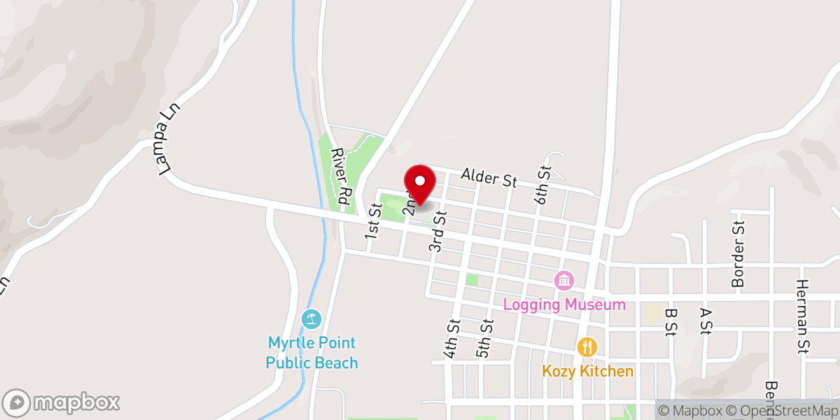 Map showing location of Saints Ann & Michael Catholic Church