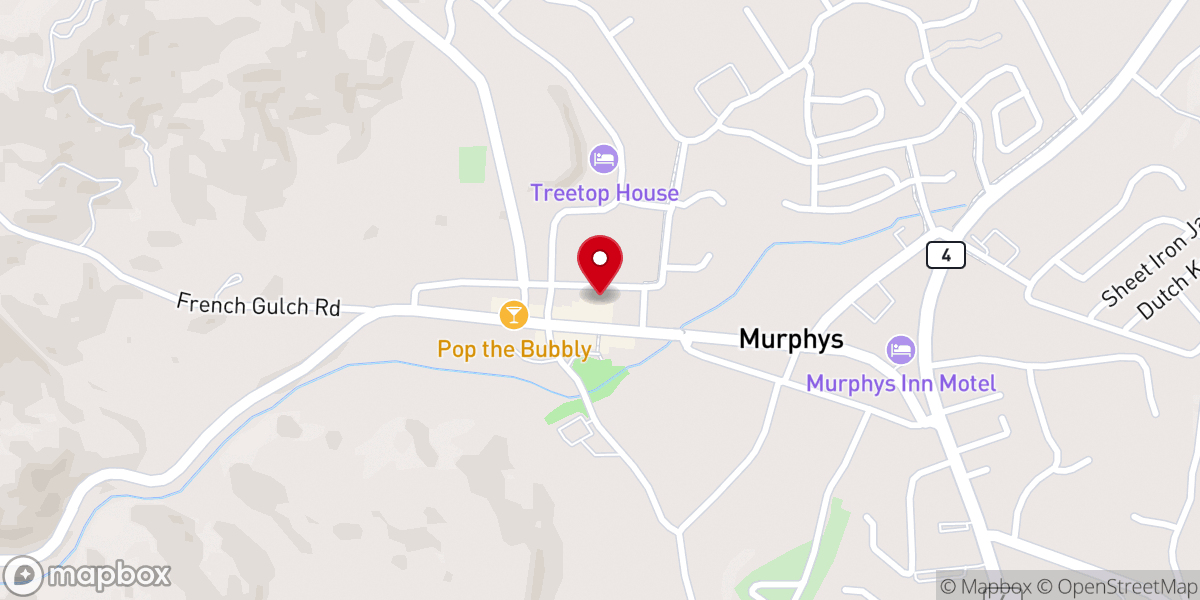 Map showing location of Frog's Tooth Winery